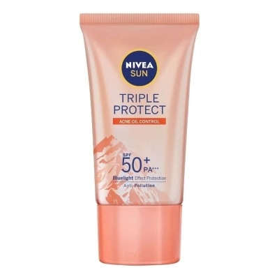 NIVEA Kem Chống Nắng Nivea Himalayan Salt Acne Oil Control Dưỡng Da Kiểm Soát Nhờn SPF50+ PA+++ 40ml