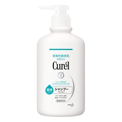 CURÉL Dầu Gội Curél Intensive Moisture Care Shampoo Cấp Ẩm Chuyên Sâu Cho Da Đầu Khô Và Nhạy Cảm 420ml