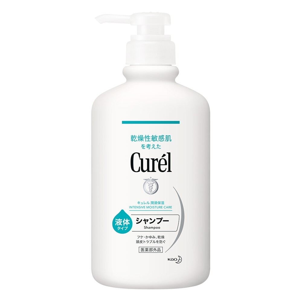 Dầu Gội Curél Intensive Moisture Care Shampoo Cấp Ẩm Chuyên Sâu Cho Da Đầu Khô Và Nhạy Cảm 420ml