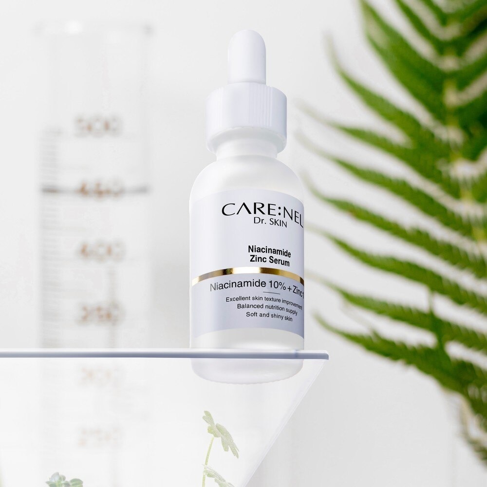 Serum Care:Nel Niacinamide Zinc Cải Thiện Thâm Nám, Tàn Nhang & Trắng Sáng Da 30ml