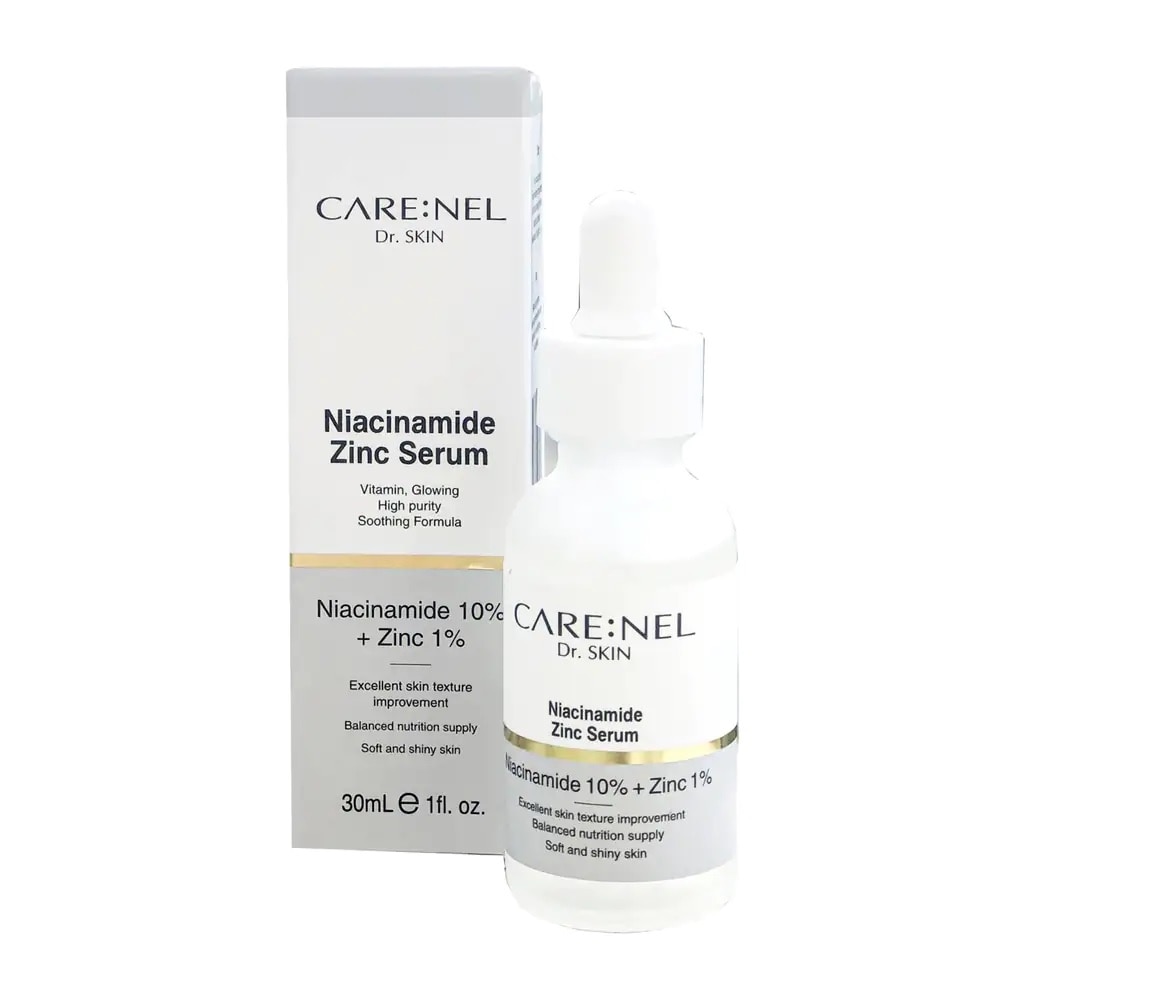 Serum Care:Nel Niacinamide Zinc Cải Thiện Thâm Nám, Tàn Nhang & Trắng Sáng Da 30ml