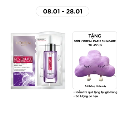 L'OREAL PARIS Revitalift Hyaluronic Acid Plumping Fresh Mix Serum Mask 33g