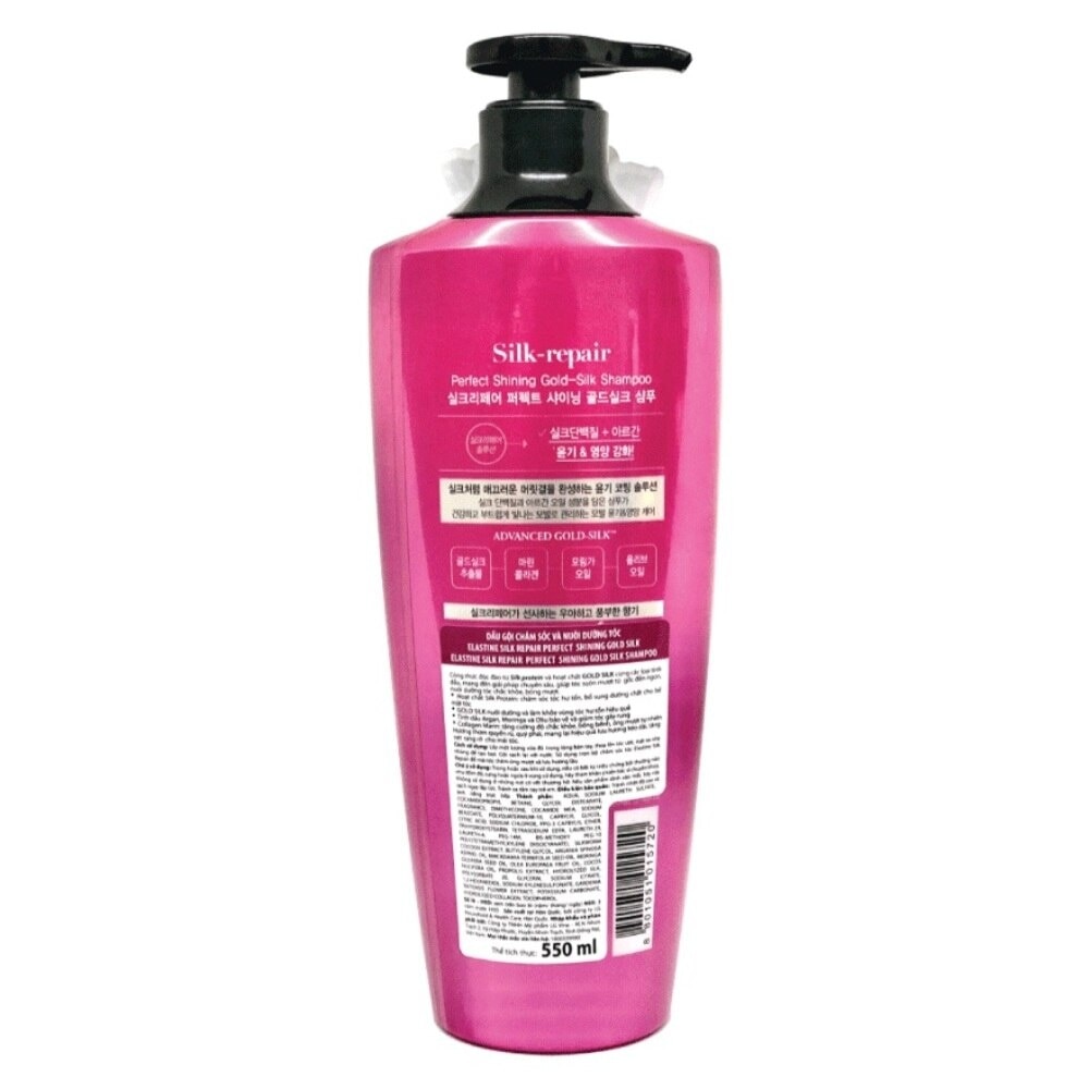 Silk Repair Perfect Shining Advanced Gold Silk Shampoo 550ml