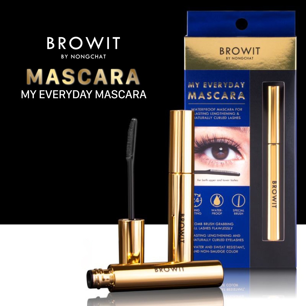 Mascara Browit By Nongchat My Everyday Mascara 5.5g .#Endless Night