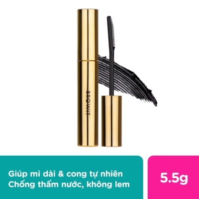 BROWIT Mascara Browit By Nongchat My Everyday Mascara 5.5g .#Endless Night