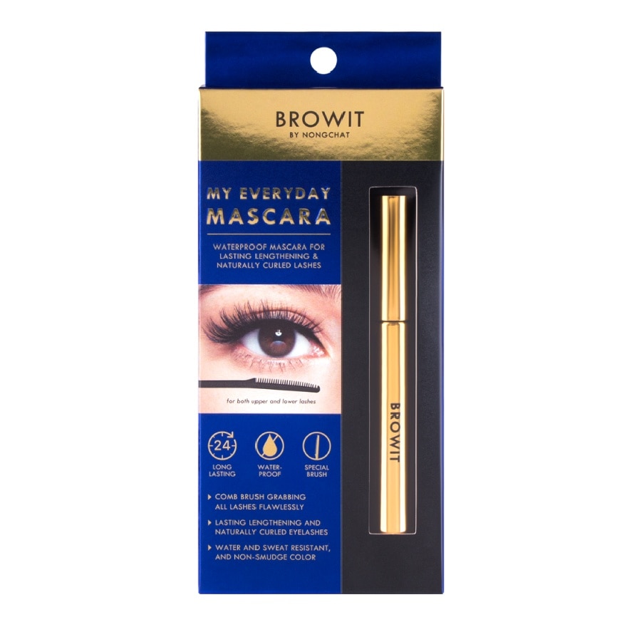 Mascara Browit By Nongchat My Everyday Mascara 5.5g .#Endless Night