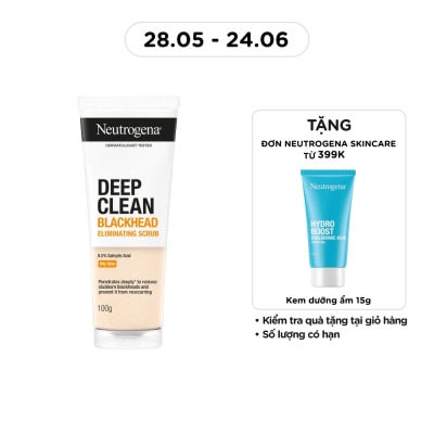 NEUTROGENA - Sữa Rửa Mặt Neutrogena Blackhead Eliminating Daily Scrub Giảm Và Ngăn Ngừa Mụn Đầu Đen 100g