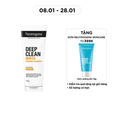 NEUTROGENA Foaming Cleanser Deep Clean 100g