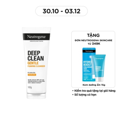 NEUTROGENA Foaming Cleanser Deep Clean 100g