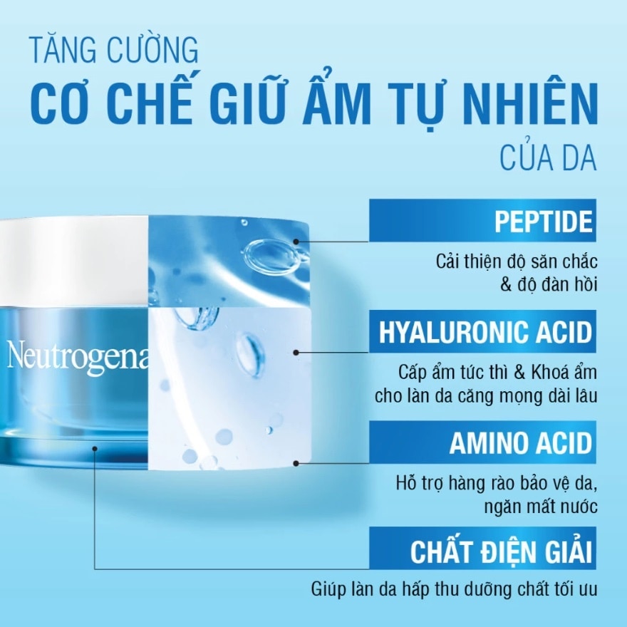 Kem Dưỡng Ẩm Neutrogena Hydro Boost Water Dạng Gel Cấp Ẩm 50g