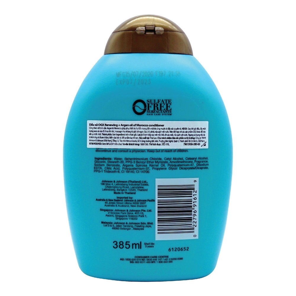 Conditioner Renewing + Argan Oil Of Morocco 385ml