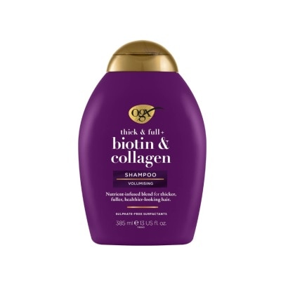 OGX Dầu Gội OGX Thick & Full Bổ Sung Biotin Collagen Cho Tóc 385ml