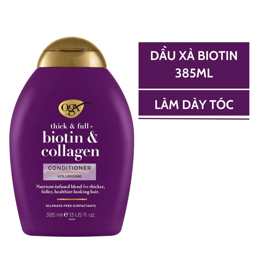 Conditioner Thick & Full + Biotin & Collagen 385ml