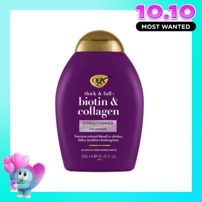 OGX Conditioner Thick & Full + Biotin & Collagen 385ml image