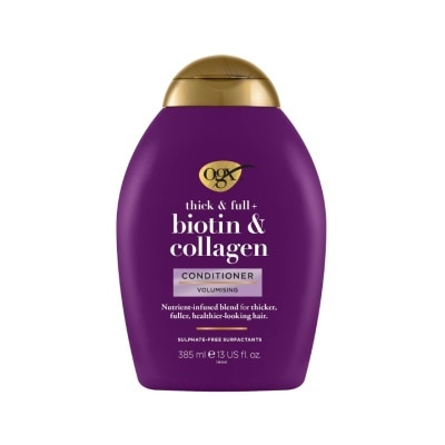 OGX Dầu Xả OGX Thick & Full Bổ Sung Biotin & Collagen Cho Tóc 385ml