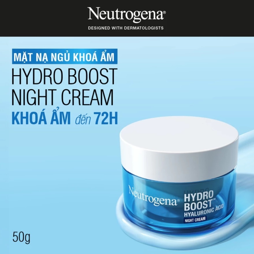 Mặt Nạ Ngủ Neutrogena 3D Hydro Boost Overnight Cấp Ẩm 50g