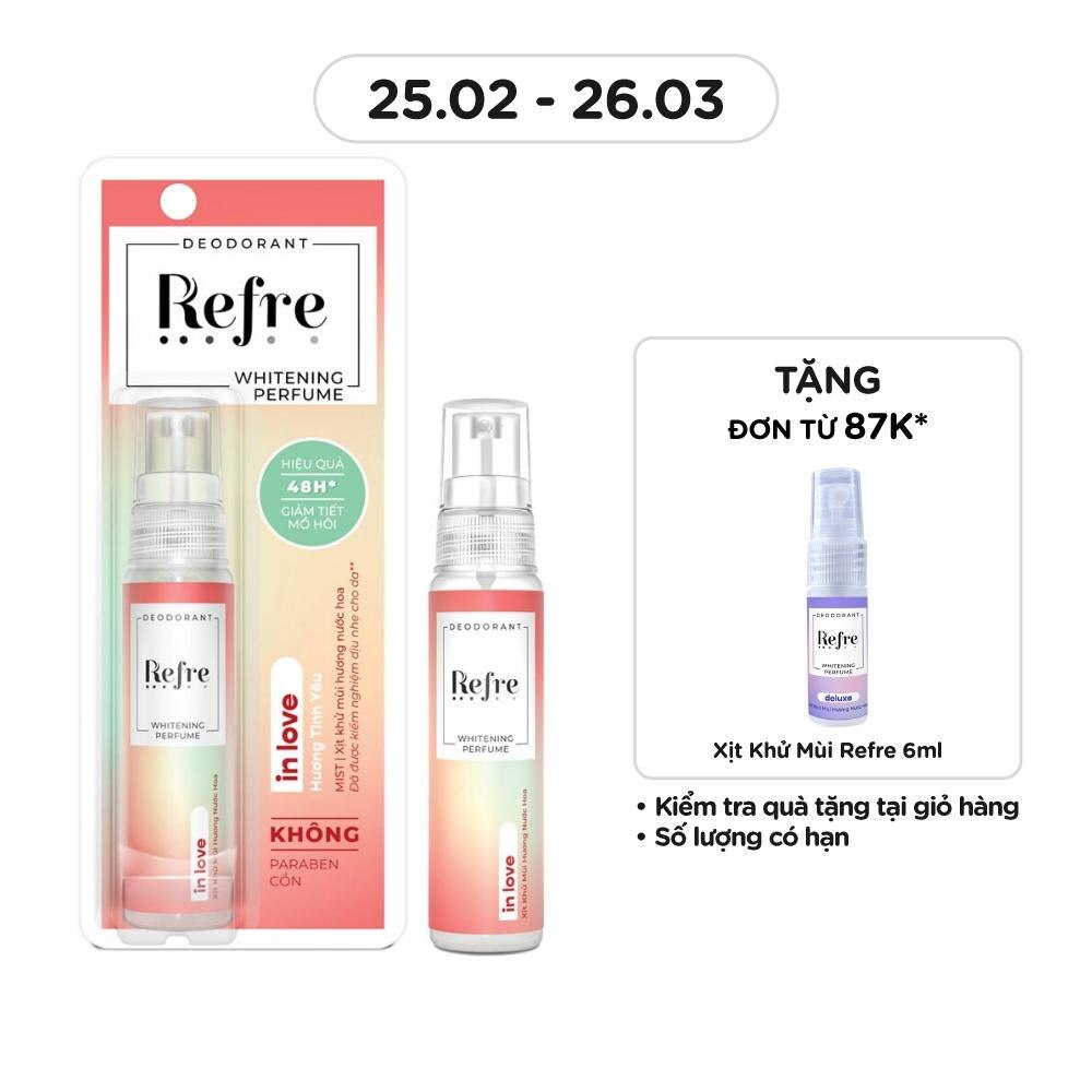 Whitening Perfume In Love Mist Deodorant 30ml
