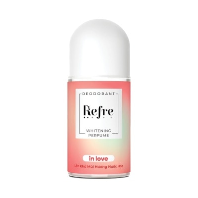 REFRE Lăn Khử Mùi Refre Whitening Perfume Nước Hoa - Hương Tình Yêu In Love 40ml