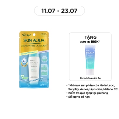 SUNPLAY Skin Aqua Clear White Outdoor+ SPF50+ PA++++ 30g