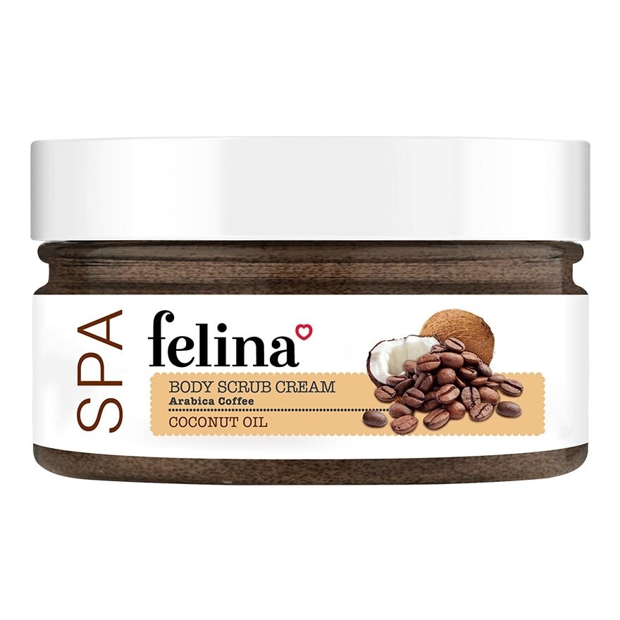 Body Scrub Cream Arabica Coffee & Coconut Oil 220g