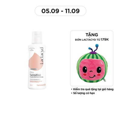 LACTACYD Dung Dịch Vệ Sinh Phụ Nữ Lactacyd Pro Sensitive 150ml