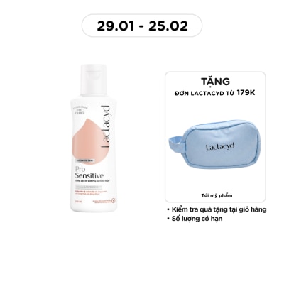 LACTACYD Dung Dịch Vệ Sinh Phụ Nữ Lactacyd Pro Sensitive 150ml