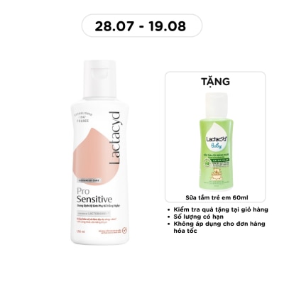 LACTACYD - Dung Dịch Vệ Sinh Phụ Nữ Lactacyd Pro Sensitive 150ml image