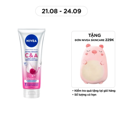 NIVEA Tinh Chất Dưỡng Thể Nivea Vitamin Body Serum Extra Bright C & A 170ml