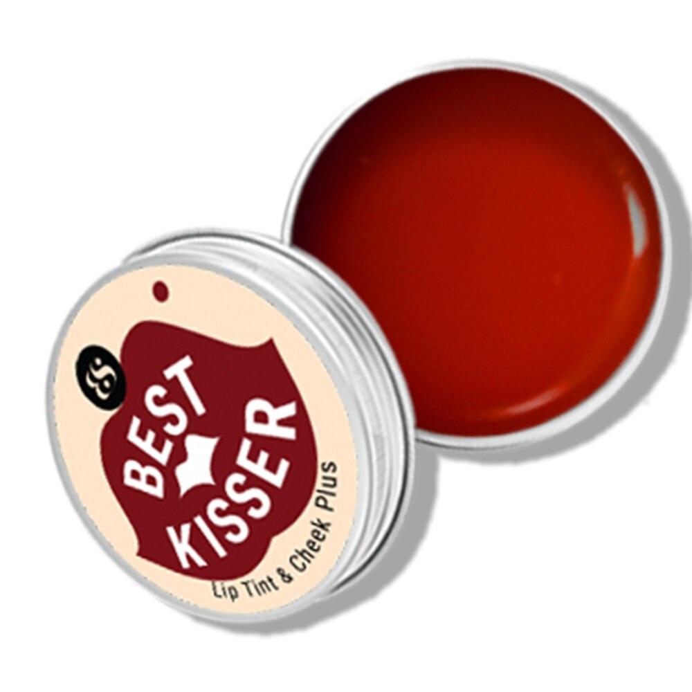 Son Dưỡng Có Màu Và Má Hồng BareSoul Best Kisser Lip Tint & Cheek Plus 10g .#Đỏ