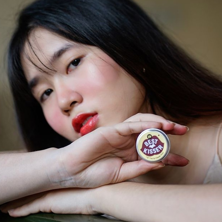 Best Kisser Lip Tint & Cheek Plus 10g .#Red