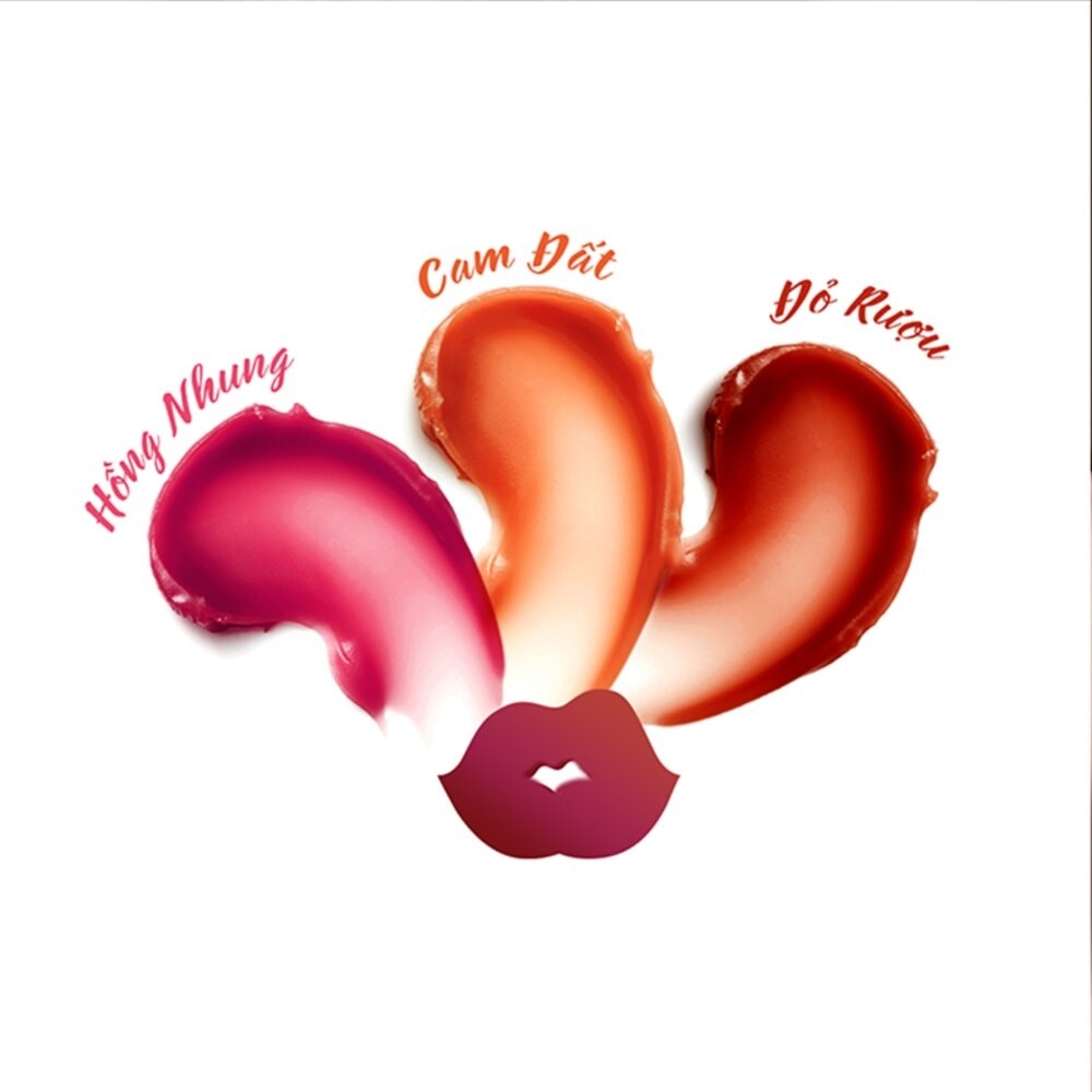 Son Dưỡng Có Màu Và Má Hồng BareSoul Best Kisser Lip Tint & Cheek Plus 10g .#Đỏ