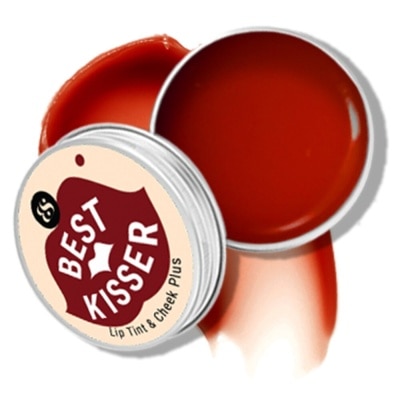 BARESOUL Son Dưỡng Có Màu Và Má Hồng BareSoul Best Kisser Lip Tint & Cheek Plus 10g .#Đỏ