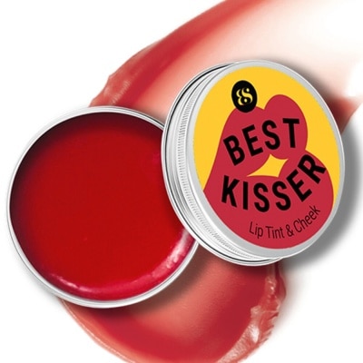 BARESOUL Son Dưỡng Có Màu Và Má Hồng BareSoul Best Kisser Lip Tint & Cheek Plus 10g .# Đỏ Hồng