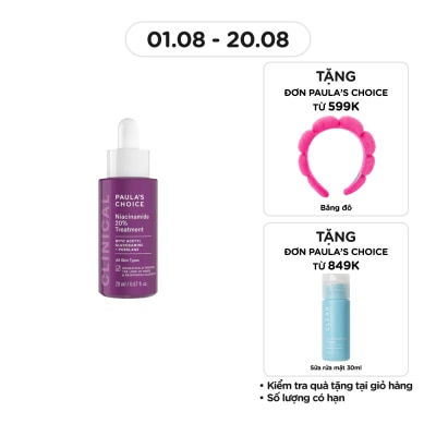 PAULA'S CHOICE Tinh Chất Thu Nhỏ Lỗ Chân Lông Paula'S Choice Clinical Niacinamide 20% Treatment 20ml
