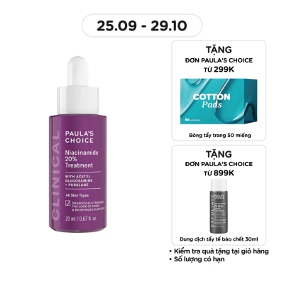 PAULA'S CHOICE Clinical Niacinamide 20% Treatment 20ml