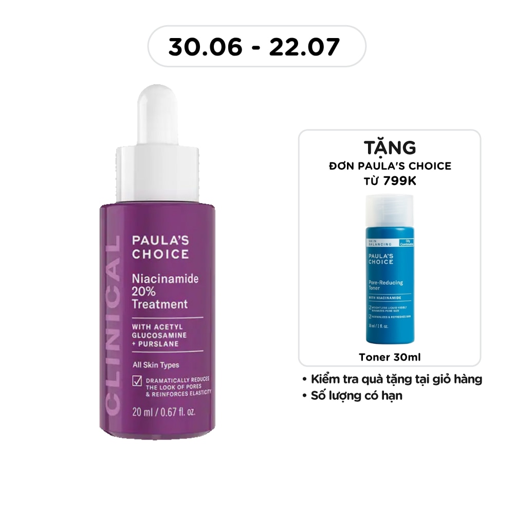 Clinical Niacinamide 20% Treatment 20ml