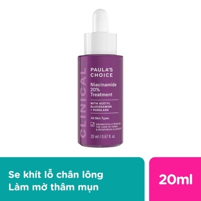 PAULA'S CHOICE Tinh Chất Thu Nhỏ Lỗ Chân Lông Paula'S Choice Clinical Niacinamide 20% Treatment 20ml