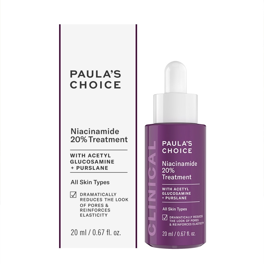 Tinh Chất Thu Nhỏ Lỗ Chân Lông Paula'S Choice Clinical Niacinamide 20% Treatment 20ml