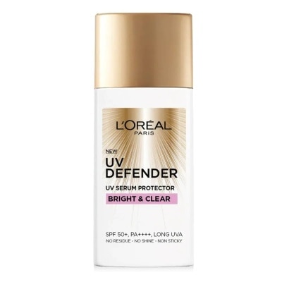 L'OREAL PARIS UV Defender Serum Protector SPF50+ PA ++++ Bright & Clear With Niacinamide 50ml