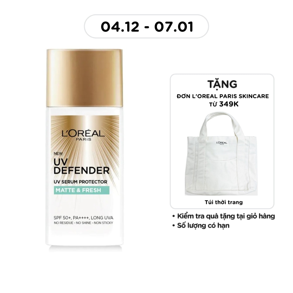 UV Defender Serum Protector SPF50+ PA ++++ Matte & Fresh With Airlicium 50ml