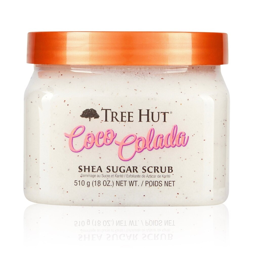 Tẩy Tế Bào Da Cơ Thể Tree Hut Shea Sugar Scrub Coco Colada Sáng & Mềm Mịn Da 510g