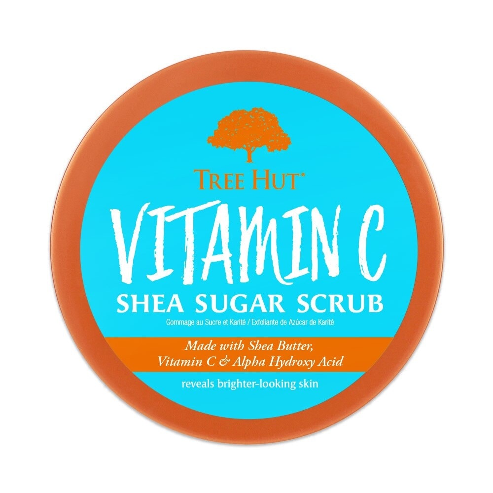 Tẩy Tế Bào Da Cơ Thể Tree Hut Shea Sugar Scrub Vitamin C Sáng & Săn Da 510g