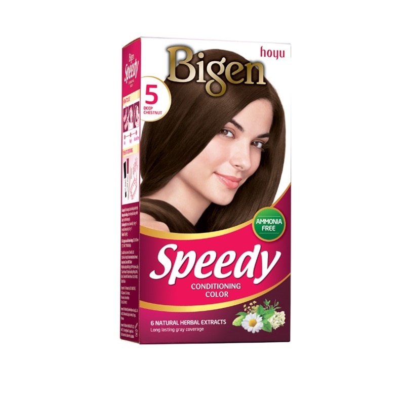 Speedy Conditioning Color 40g + 40g .#5 Deep Chestnut