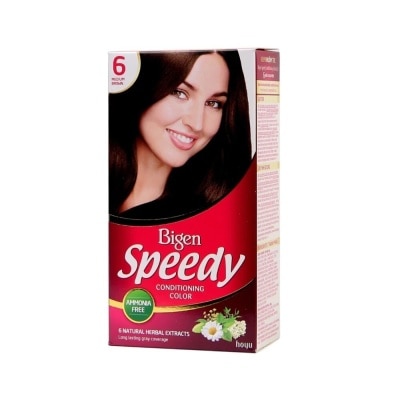 BIGEN Speedy Conditioning Color 40g + 40g .#6 Medium Brown