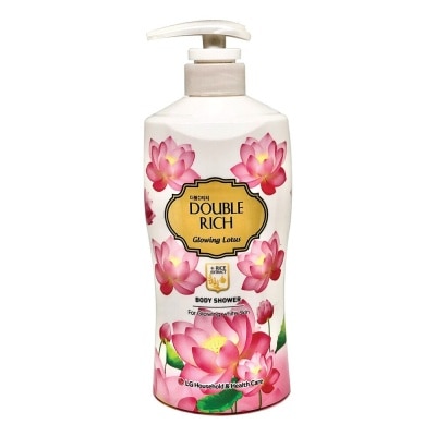 DOUBLE RICH Glowing Lotus & Rice Essence Body Shower 550g