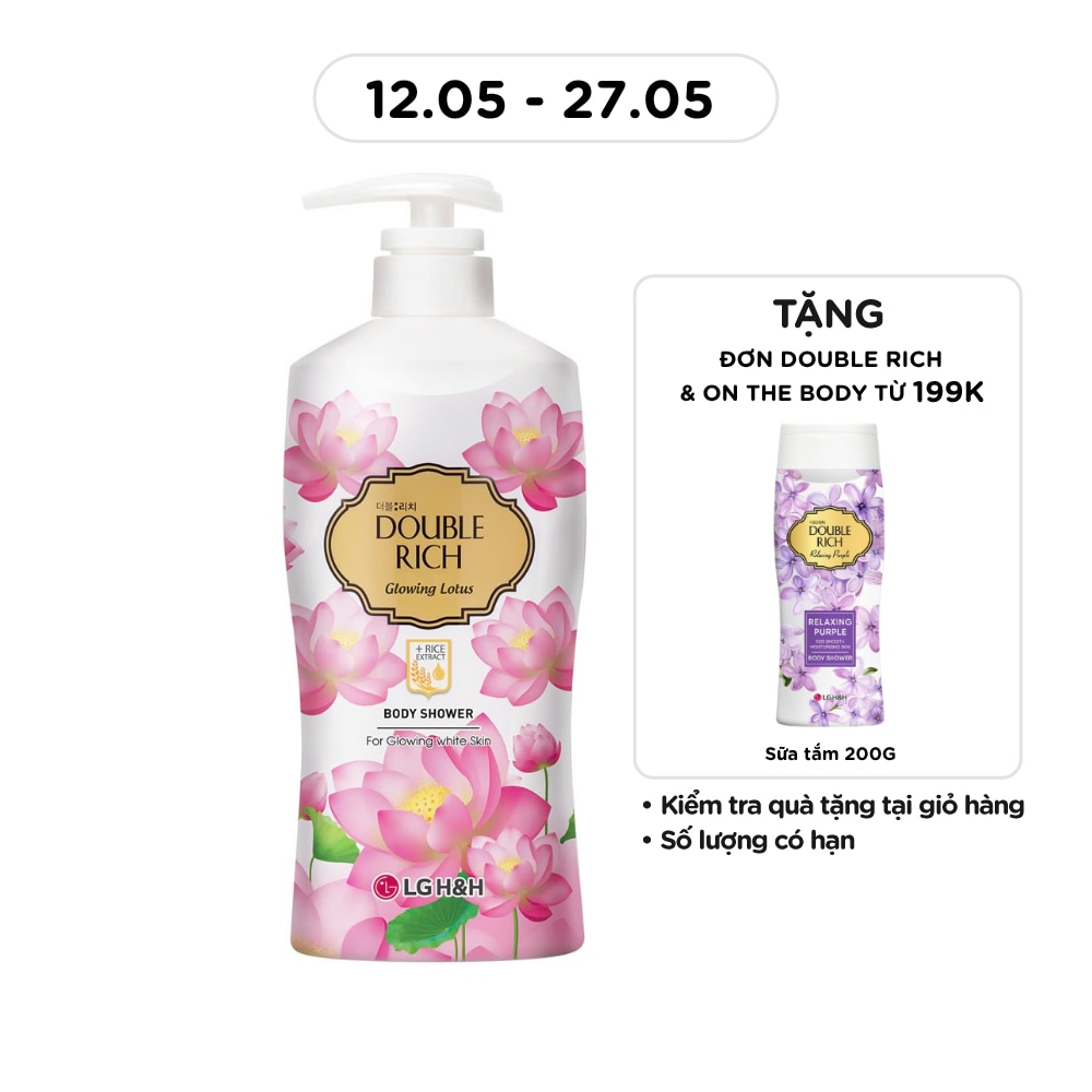 Glowing Lotus & Rice Essence Body Shower 800g