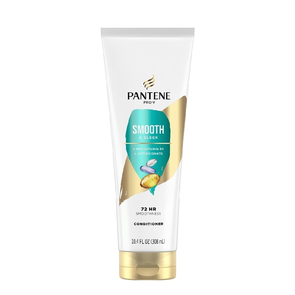 Dầu Xả Pantene ProV Smooth & Sleek Conditioner Óng Mượt Mái Tóc 308ml