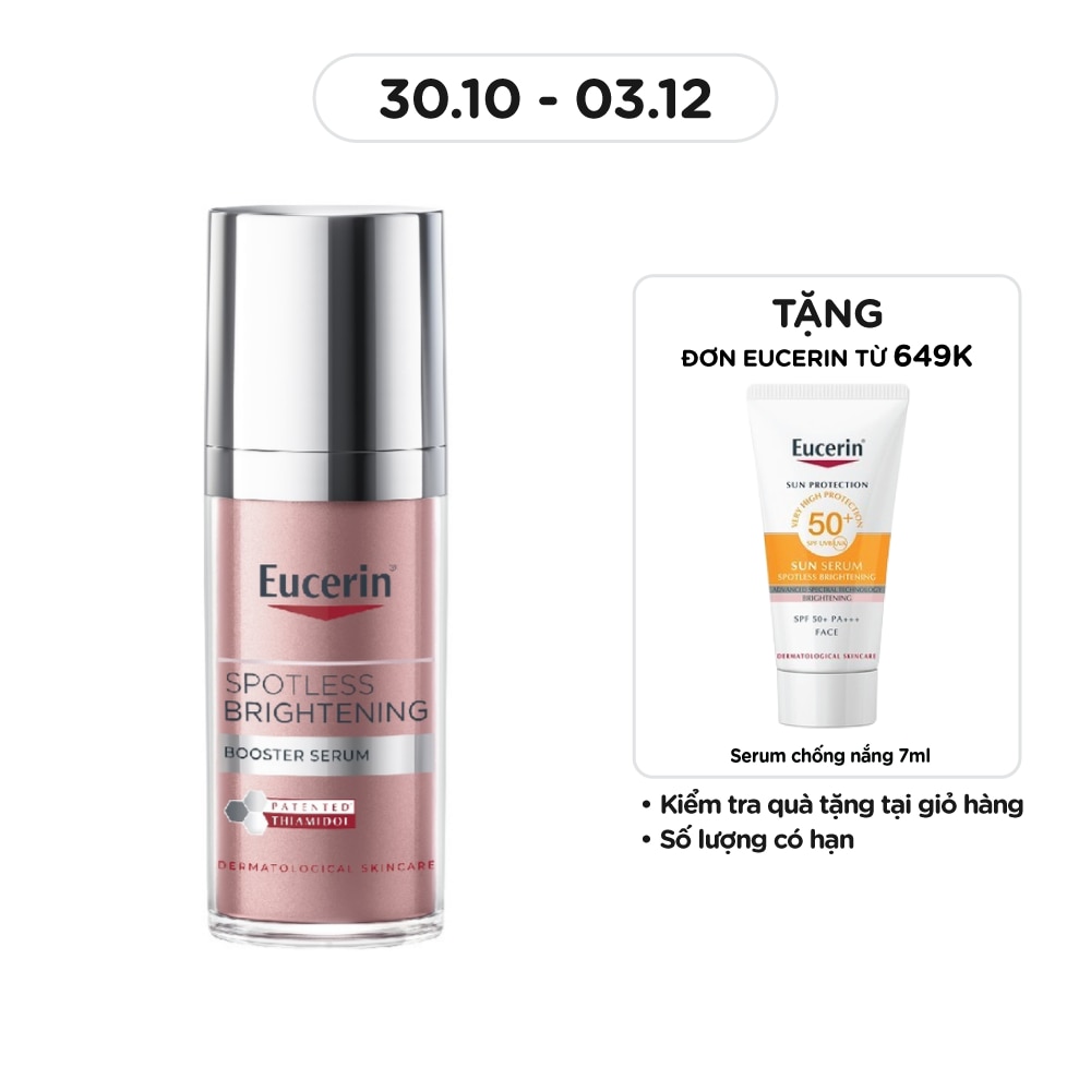 Tinh Chất Eucerin Giảm Thâm Nám Và Dưỡng Sáng Da Spotless Brightening Booster Serum 30ml