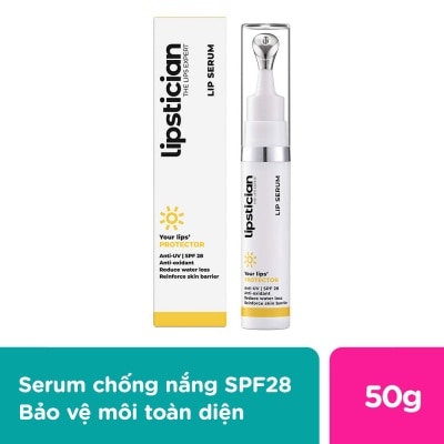 LIPSTICIAN Serum Dưỡng Môi Lipstician Lip Serum Protector Dưỡng Ẩm & Bảo Vệ Khỏi Tia UV SPF28 9g