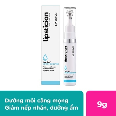 LIPSTICIAN Serum Dưỡng Môi Lipstician Lip Serum Youth Booster Giúp Môi Căng Mọng & Giảm Nếp Nhăn 9g